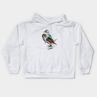 Abstract Bird Kids Hoodie